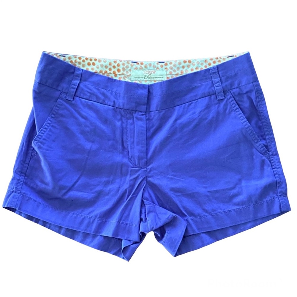[J Crew] Purple Chino Shorts
